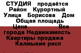 СТУДИЯ - продаётся › Район ­ Курортный › Улица ­ Борисова › Дом ­ 8 › Общая площадь ­ 19 › Цена ­ 1 900 000 - Все города Недвижимость » Квартиры продажа   . Калмыкия респ.